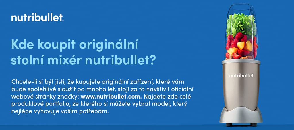Kde koupit originální stolní mixér Nutribullet?