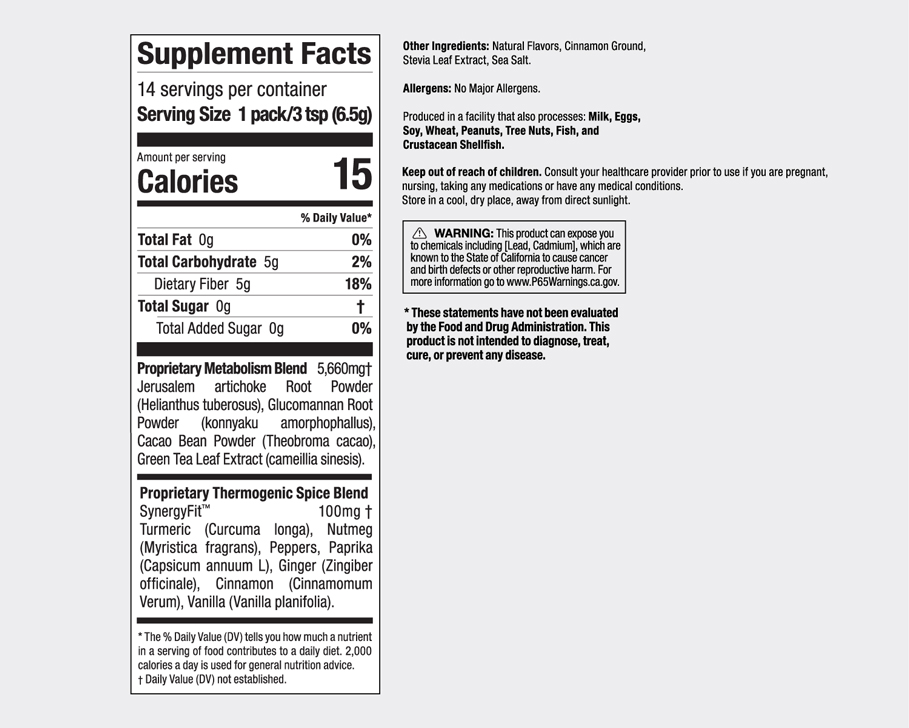 Satisfying Fat Burn Natural Fat Burning Supplement Powder Boost