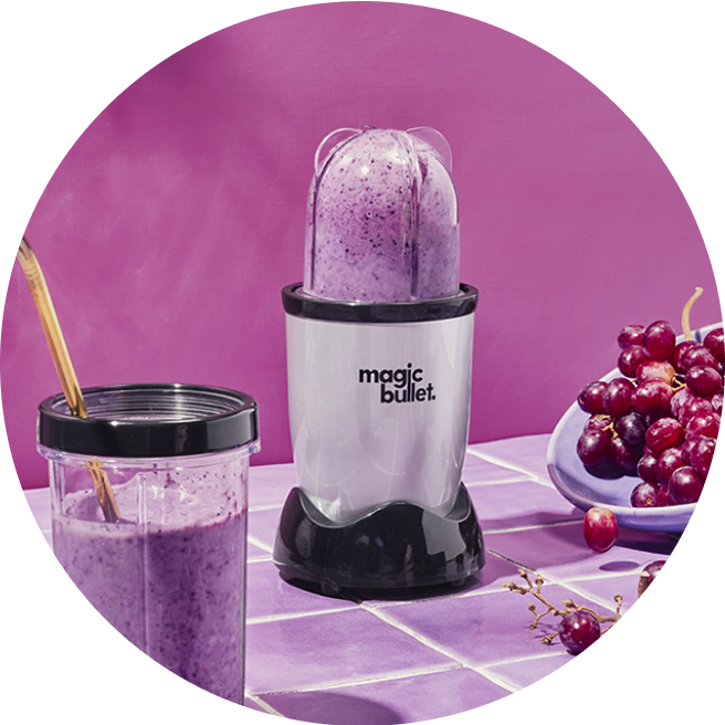 THE ORIGINAL MAGIC BULLET BY HOMELAND HOUSEWARES BLENDER SET SHAKES  Smoothies